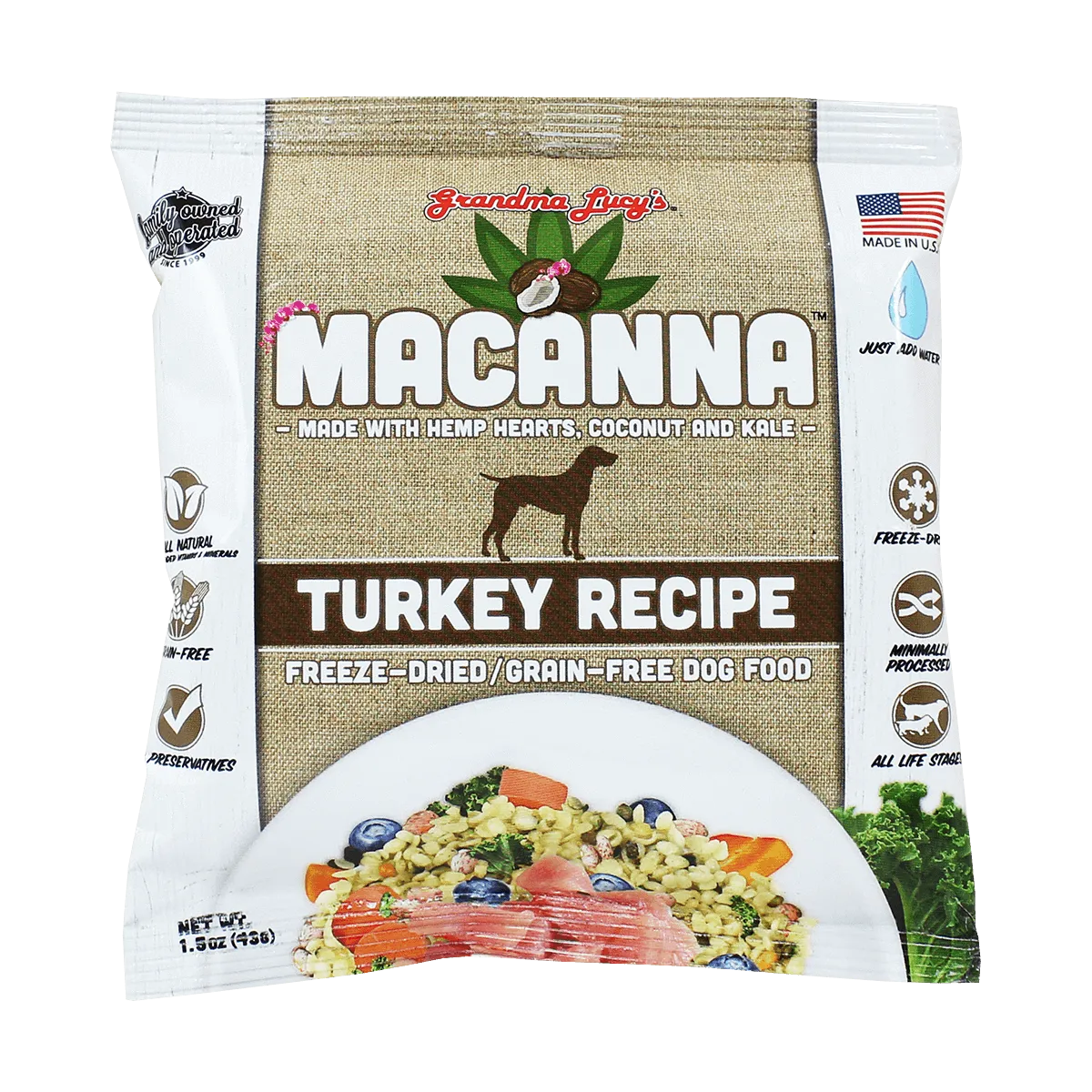 Grandma Lucy's Macanna - Pre-Mix