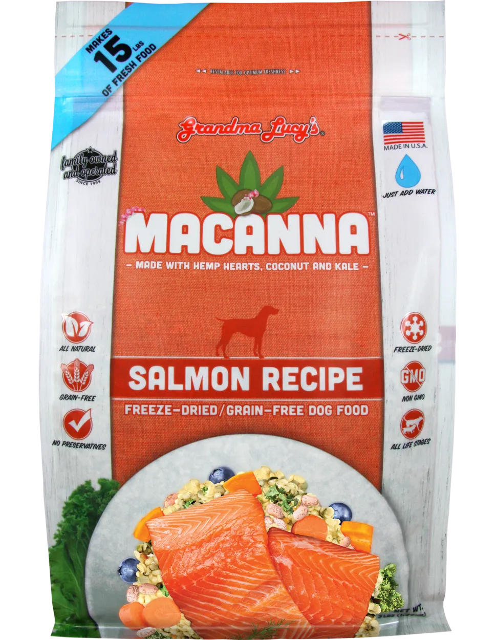 Grandma Lucy's Macanna - Salmon