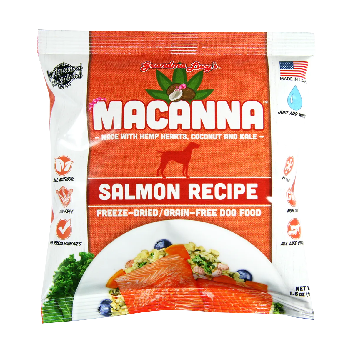 Grandma Lucy's Macanna - Salmon