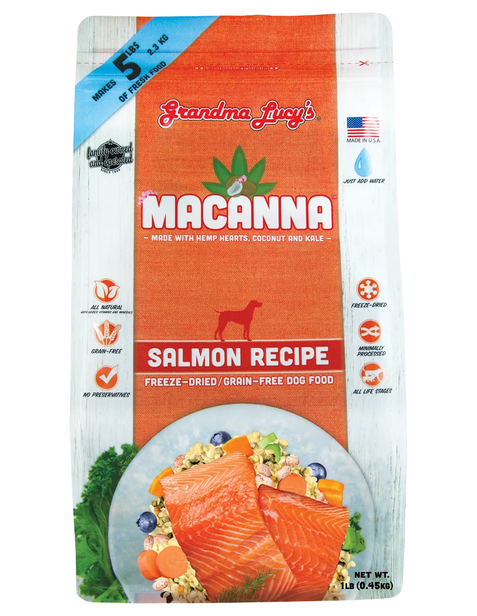 Grandma Lucy's Macanna - Salmon