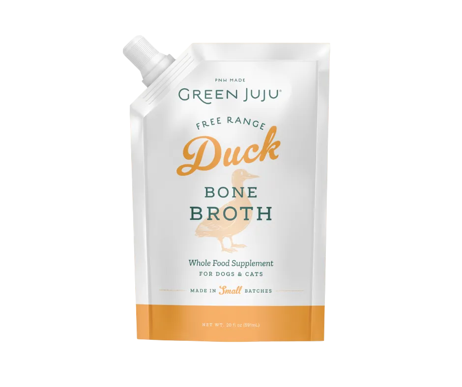 Green Juju Frozen Bone Broth Duck 20oz