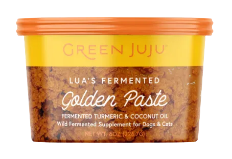 Green Juju Frozen Fermented Blends - Lua's Golden Paste 6oz Tub