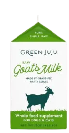 Green Juju Frozen Raw Goat Milk 16oz