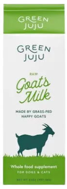 Green Juju Frozen Raw Goat Milk 32oz