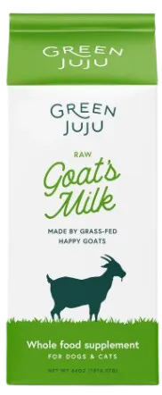 Green Juju Frozen Raw Goat Milk 64oz