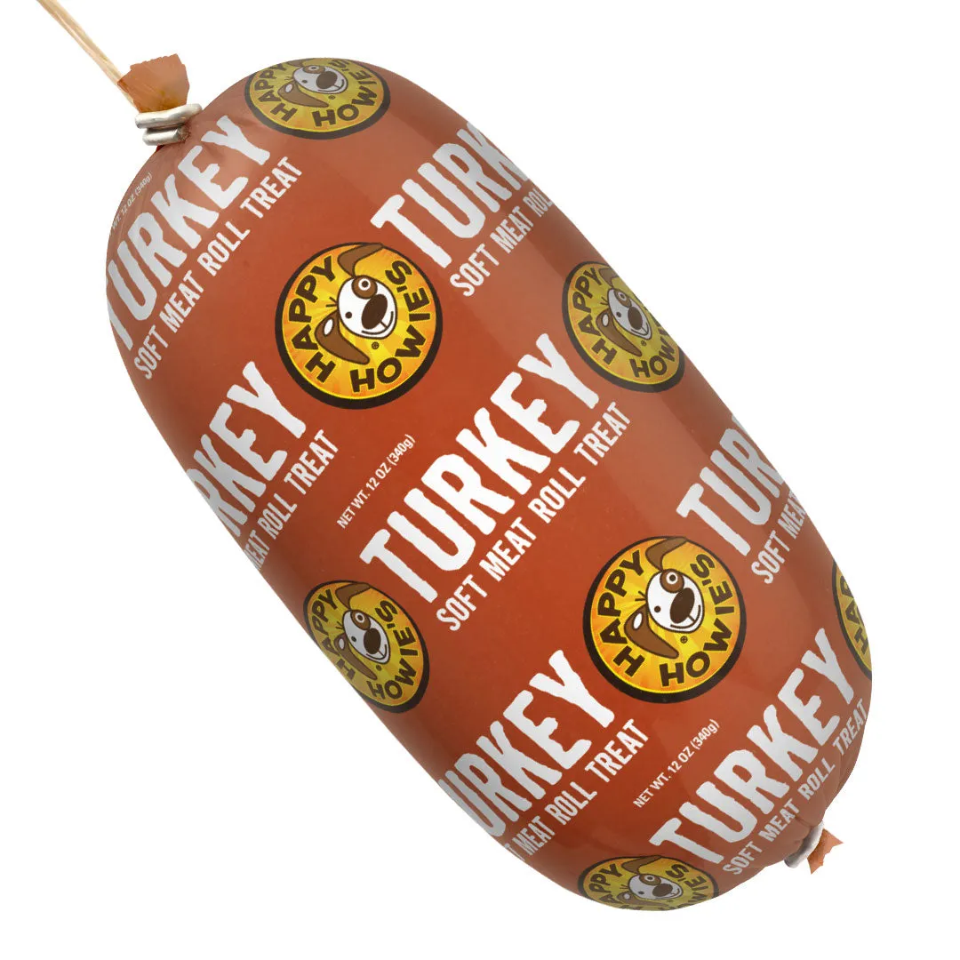 Happy Howie's Premium Meat Roll Treat - Turkey
