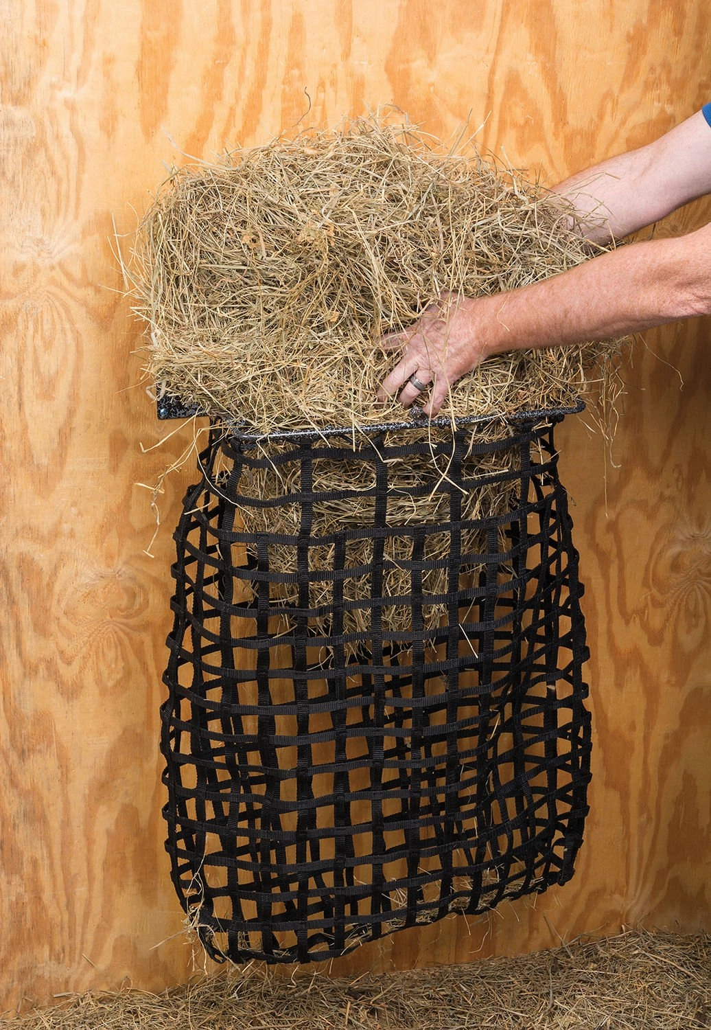Hay Hoop Feeder for Horses with 1.5 inch Web Net