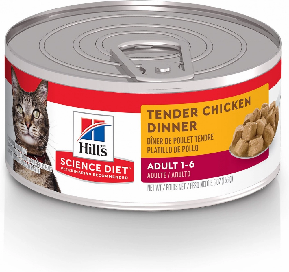 Hill's Science Diet Adult Tender Chicken Dinner Canned Cat Food