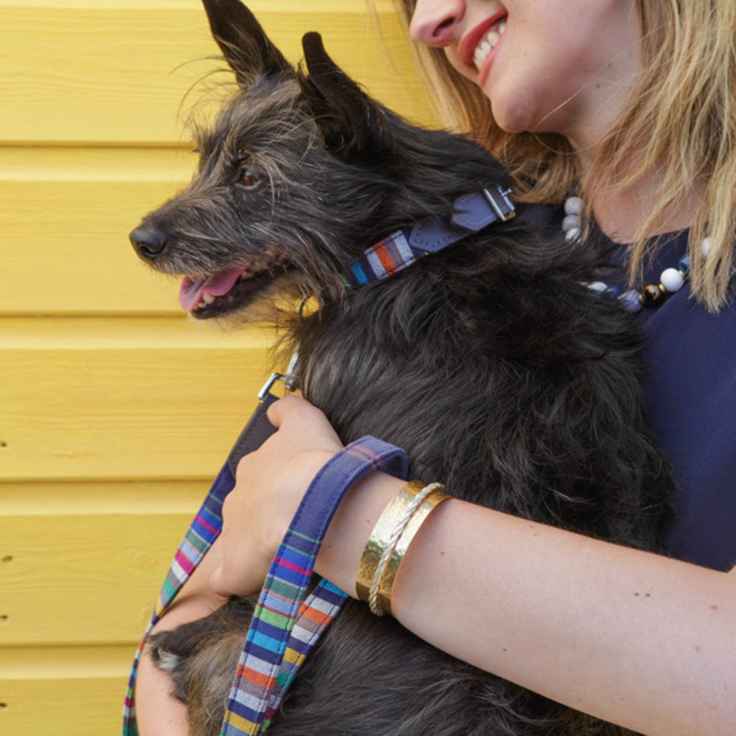 Hiro Wolf Collar: Marine Stripe Kikoy