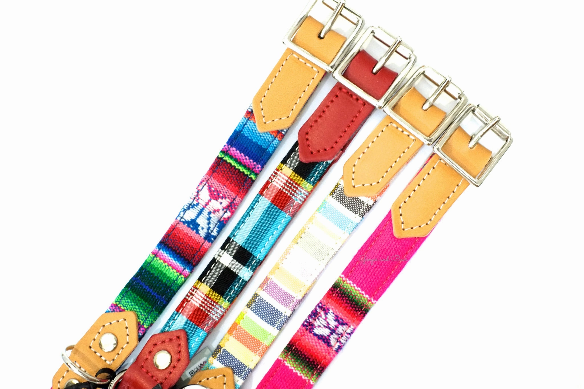 Hiro Wolf Collar: Pastel Stripe Kikoi