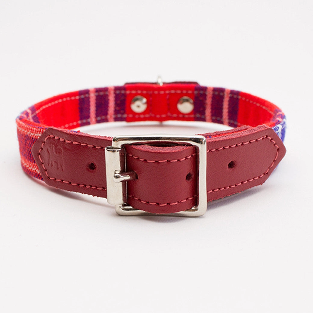 Hiro Wolf Collar: Shuka Red