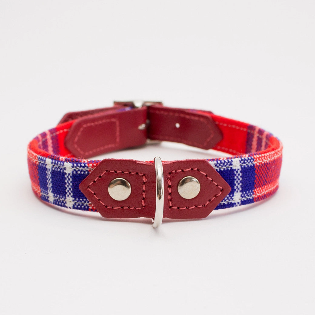 Hiro Wolf Collar: Shuka Red
