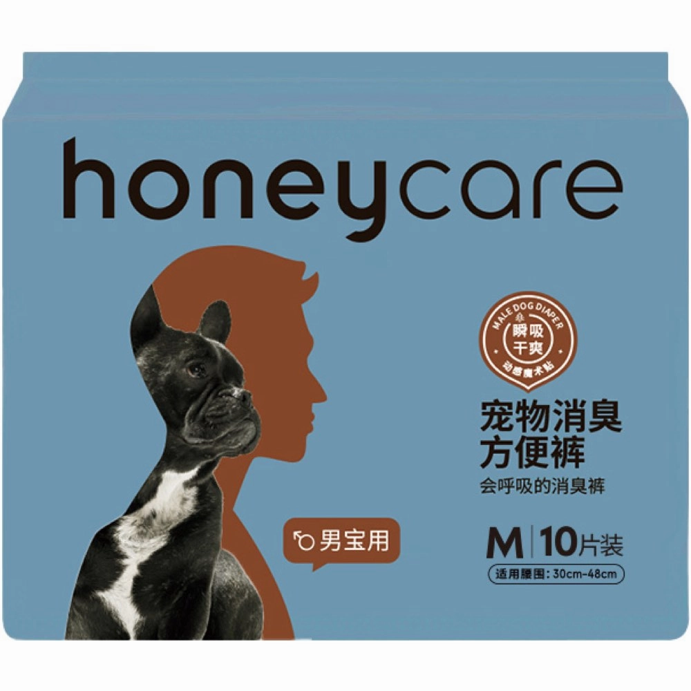 Honey Care Dog Diapers (Male) 10 pcs