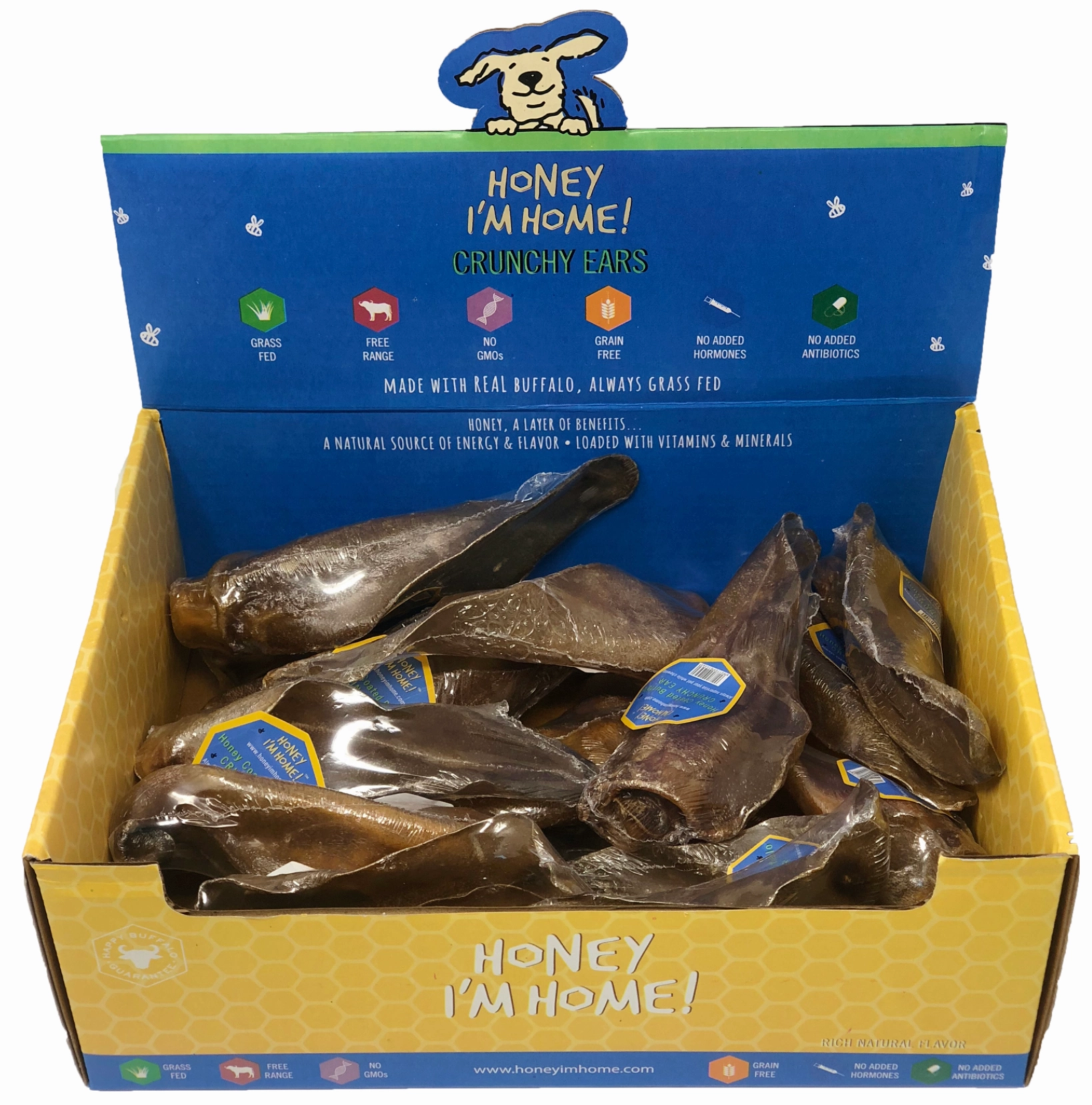 Honey I'm Home! Individual Buffalo Crunchy Ear