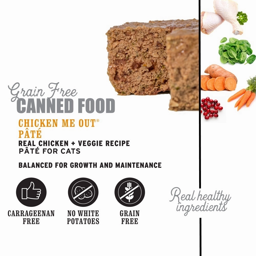 I and Love and You Grain Free Chicken Me Out Pate Recipe Canned Cat Food