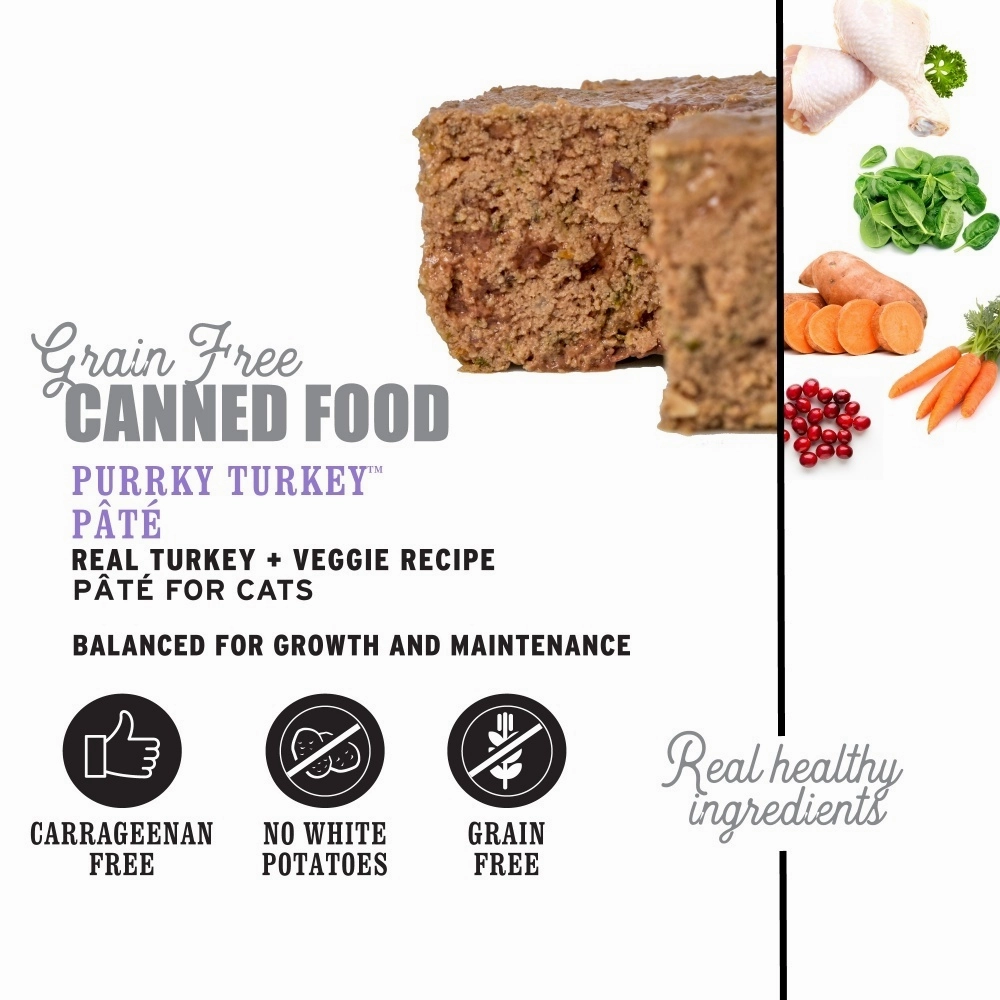 I and Love and You Grain Free Purrky Turkey Pate Recipe Canned Cat Food