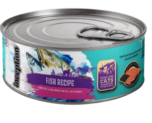 Inception Wet Cat Food Fish Recipe 5.5oz Can