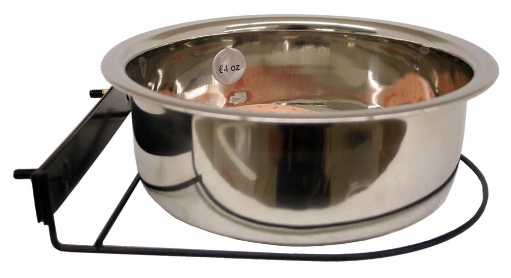Indipets Stainless Steel Coop Cup with Screw-Nut Holder