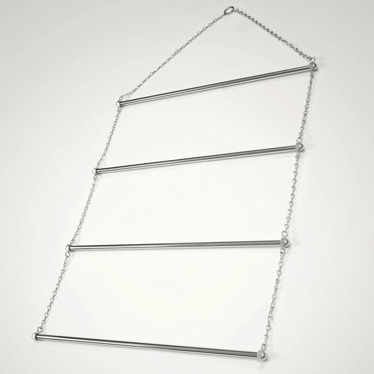 Jeffers Chrome-Plated Steel Hanging Horse Blanket Storage Rack