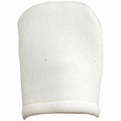 Jeffers Double-Sided Sisal/Fleece Face Grooming Mitt for Horses
