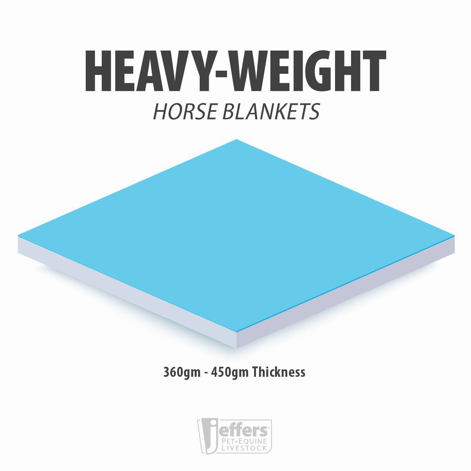 Jeffers Economy Plus Combo Neck Horse Turnout Blanket, 1200D, 360g Fill, Navy/Gray
