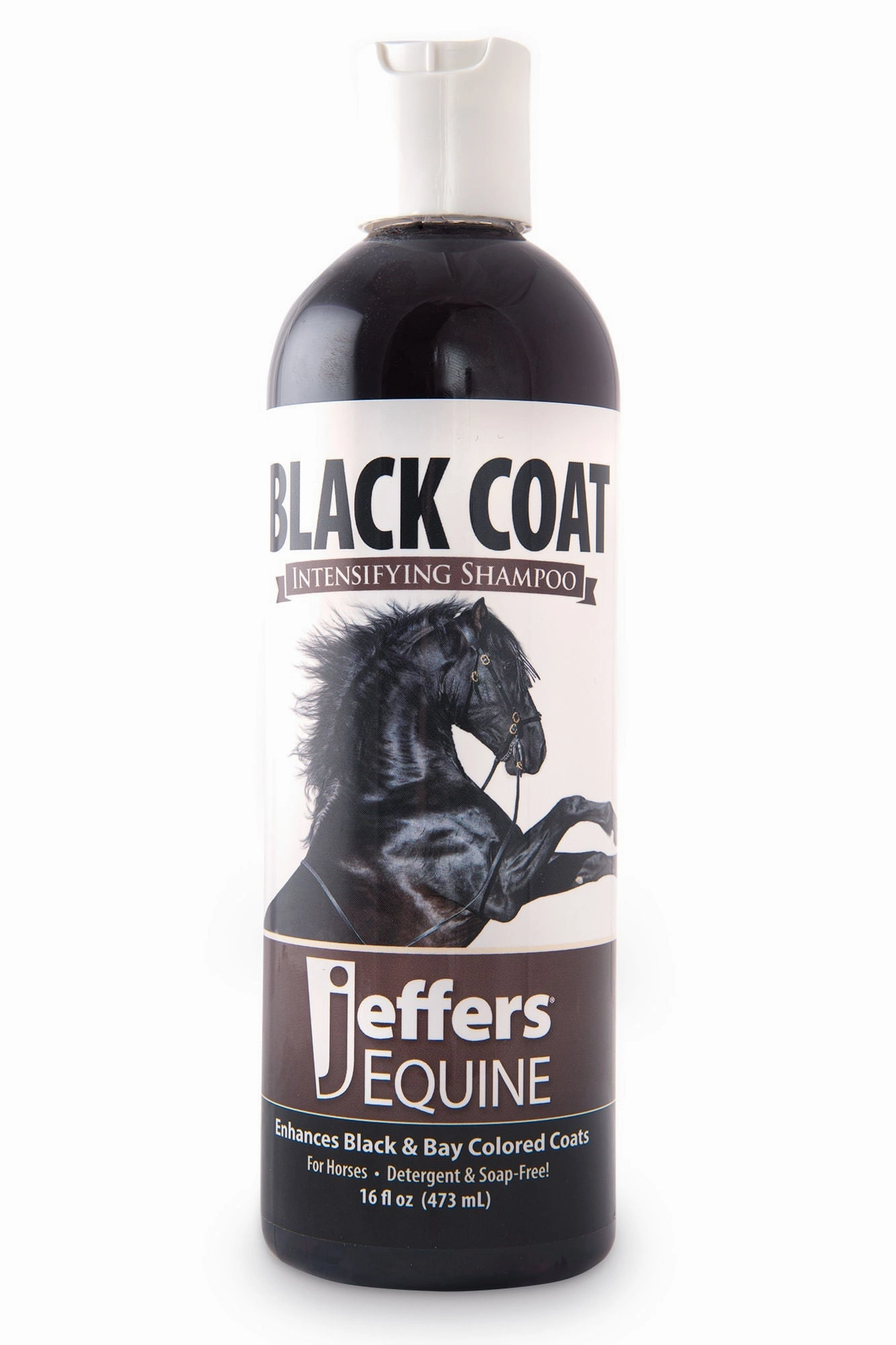Jeffers Equine Black Coat Intensifying Horse Shampoo for Black & Bay Coats