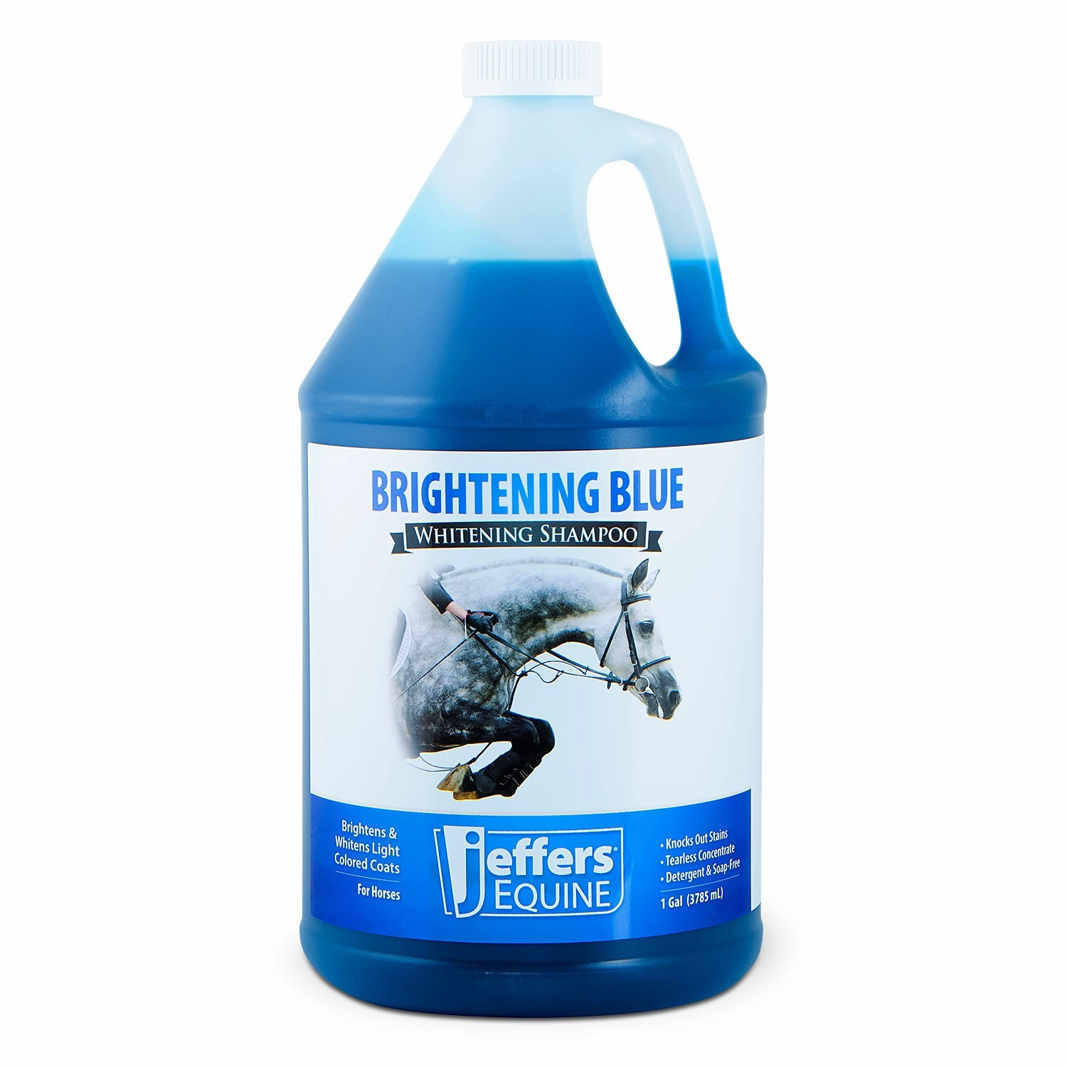 Jeffers Equine Brightening Blue Whitening Horse Shampoo