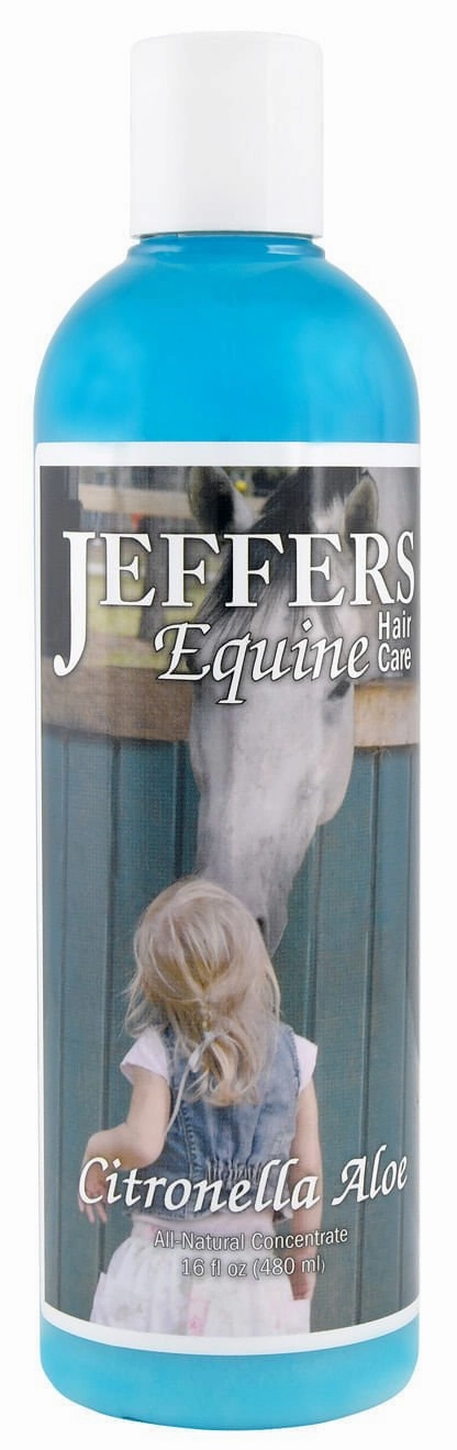 Jeffers Equine Citronella Aloe All-Natural Horse Shampoo