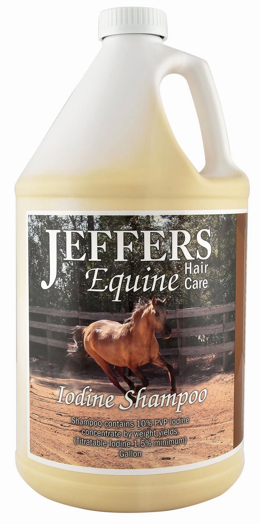 Jeffers Equine Iodine Horse Shampoo