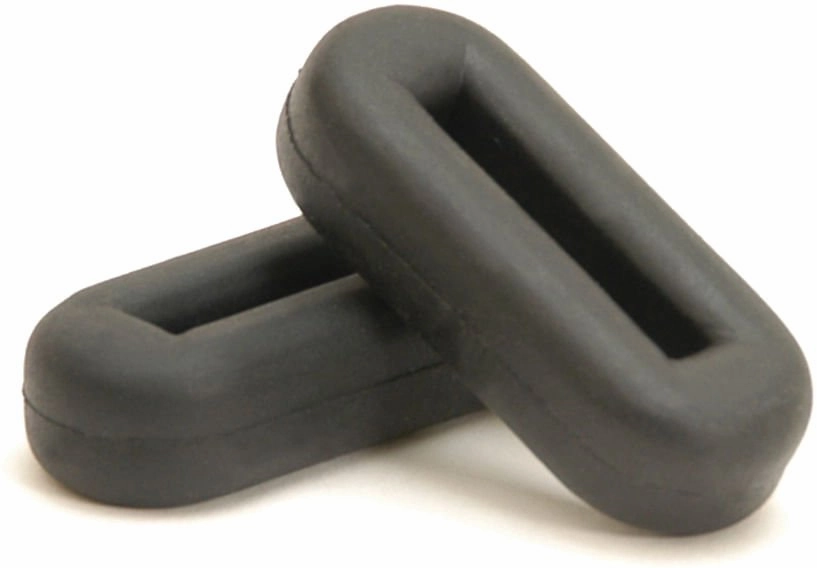 Jeffers Equine Rubber Martingale Rein Stops, 2 Pack