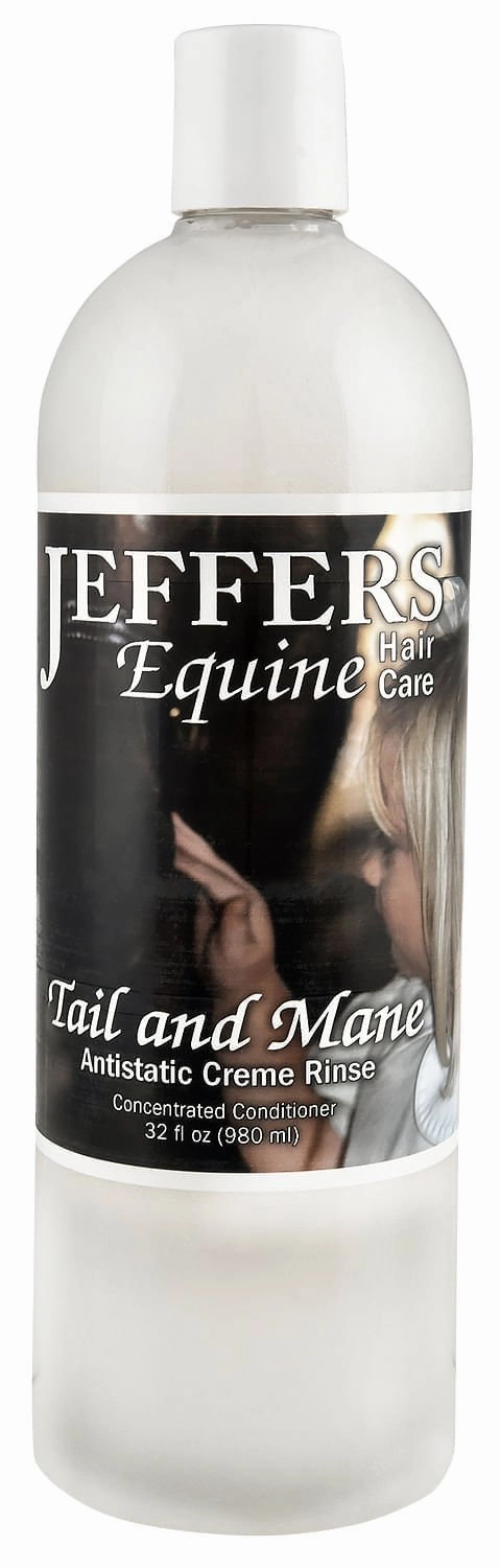 Jeffers Equine Tail & Mane Antistatic Creme Rinse Horse Conditioner