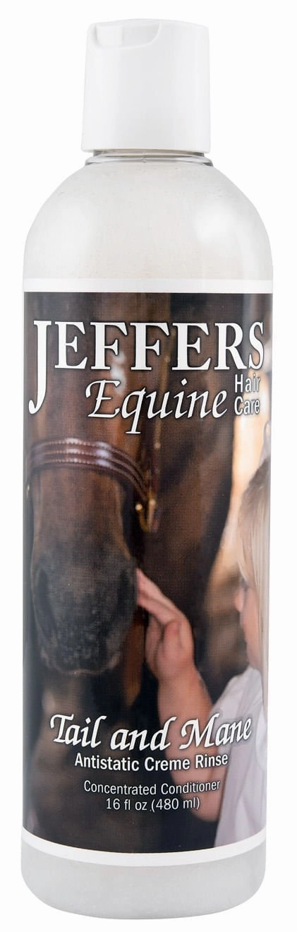 Jeffers Equine Tail & Mane Antistatic Creme Rinse Horse Conditioner