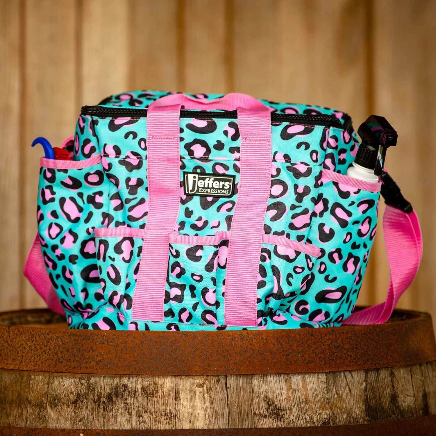 Jeffers Expression Deluxe Horse Grooming Bag with Adjustable Strap