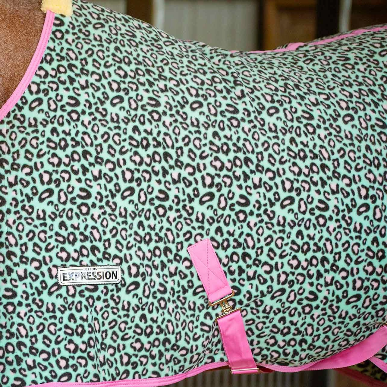 Jeffers Expression Standard Neck Fleece Horse Cooler