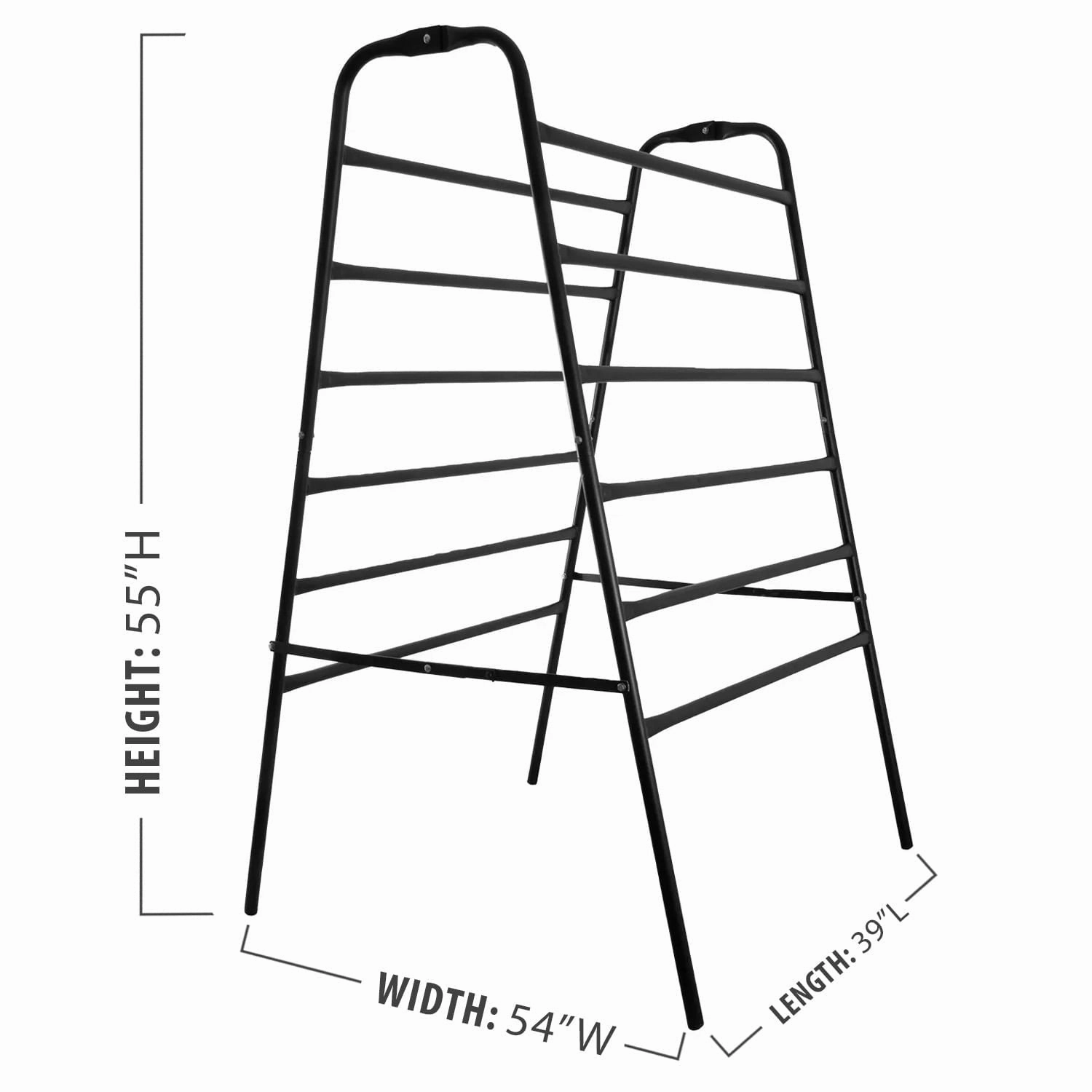 Jeffers Folding Saddle Pad Storage Rack