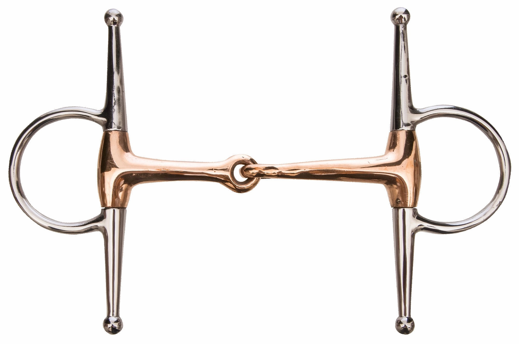 Jeffers Full Cheek Snaffle Horse Bit