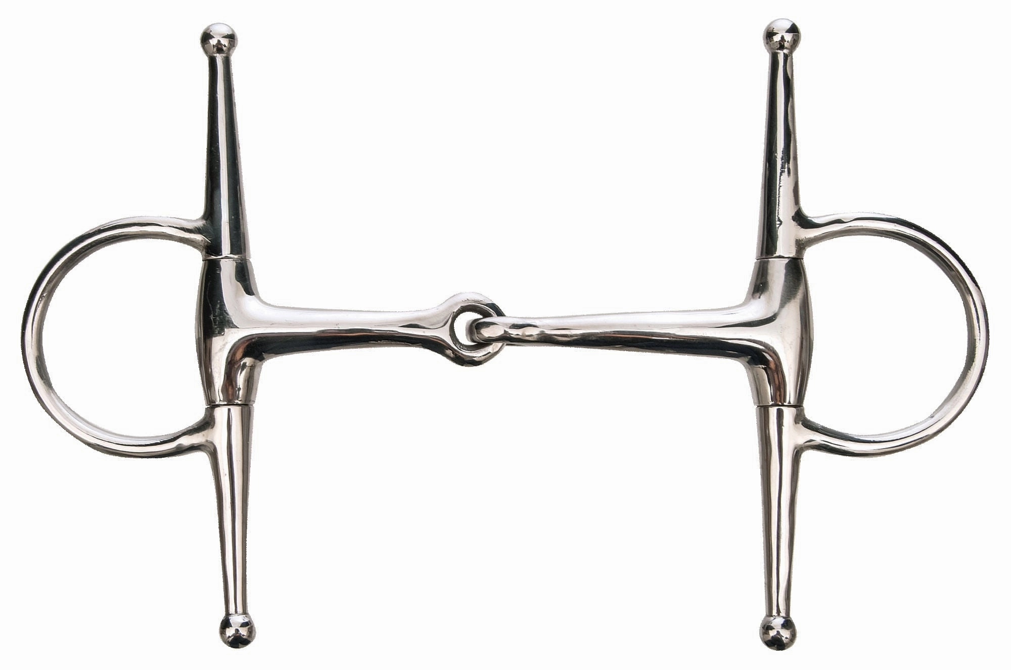 Jeffers Full Cheek Snaffle Horse Bit
