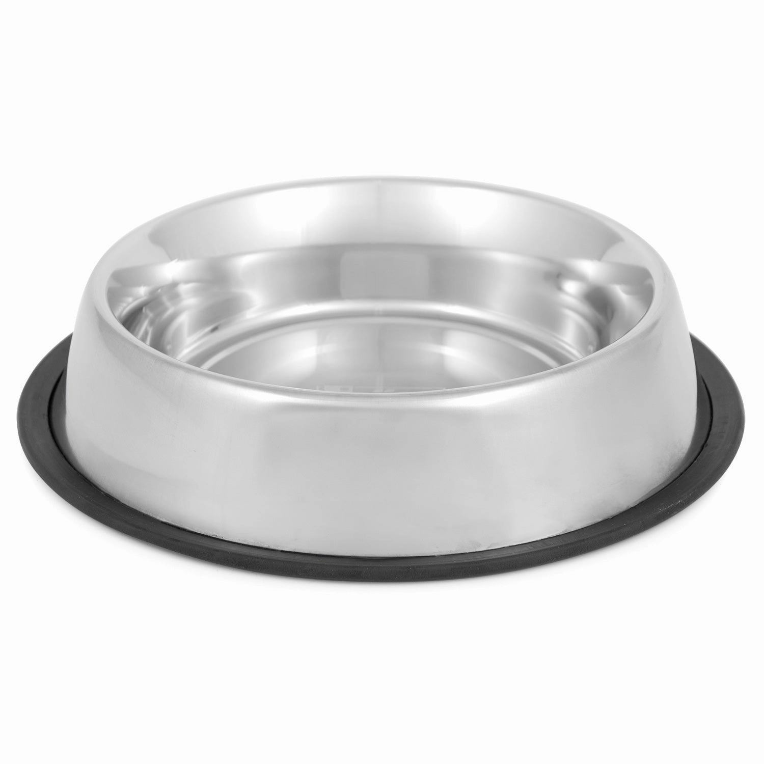 Jeffers No-Skid/No-Tip Stainless Steel Pet Bowls