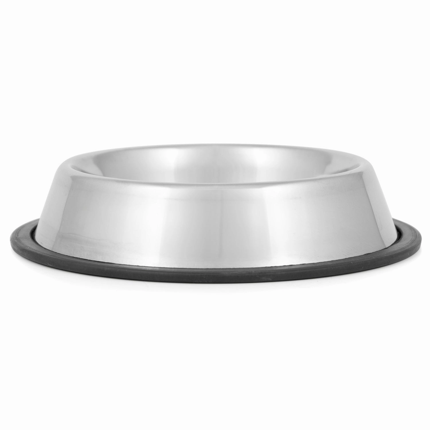 Jeffers No-Skid/No-Tip Stainless Steel Pet Bowls
