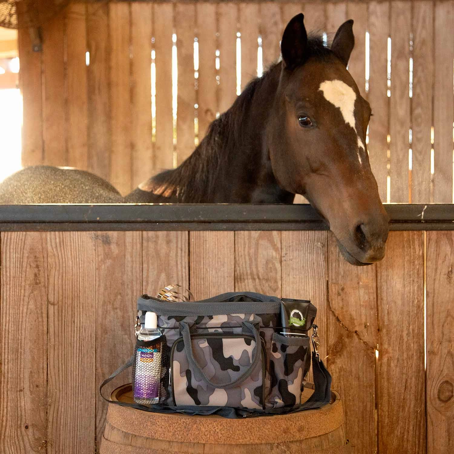 Jeffers Poplar Head Horse Grooming Bag