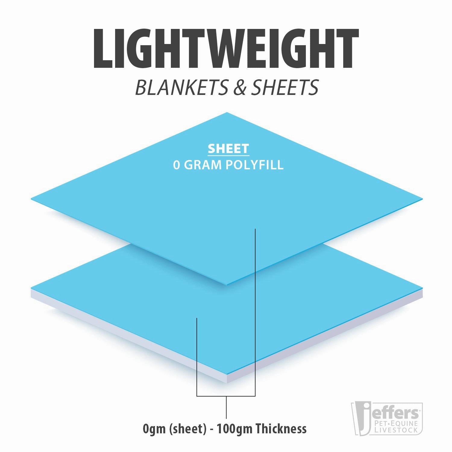 Jeffers Poplar Head Origin 600 Denier Turnout Sheet, 0 Gram, Allegiance