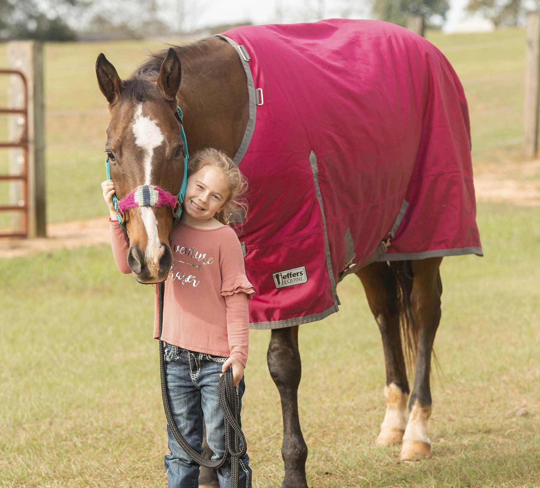 Jeffers Romper Stomper Horse Turnout Sheet, 1680 Denier, 0 Gram