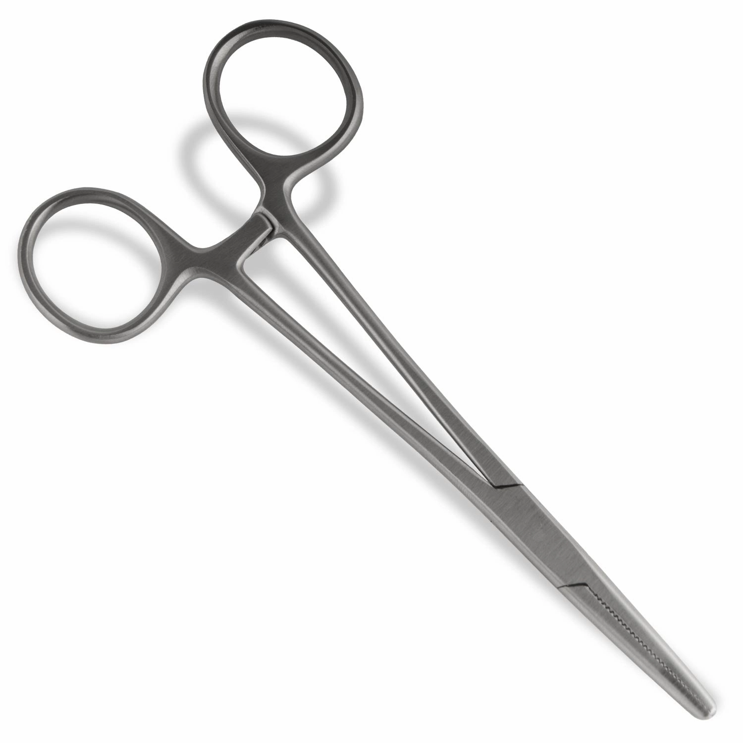 Jeffers Stainless Steel Artery Forceps/Needle Holder with Locking Mechanism, Curved or Straight Tip