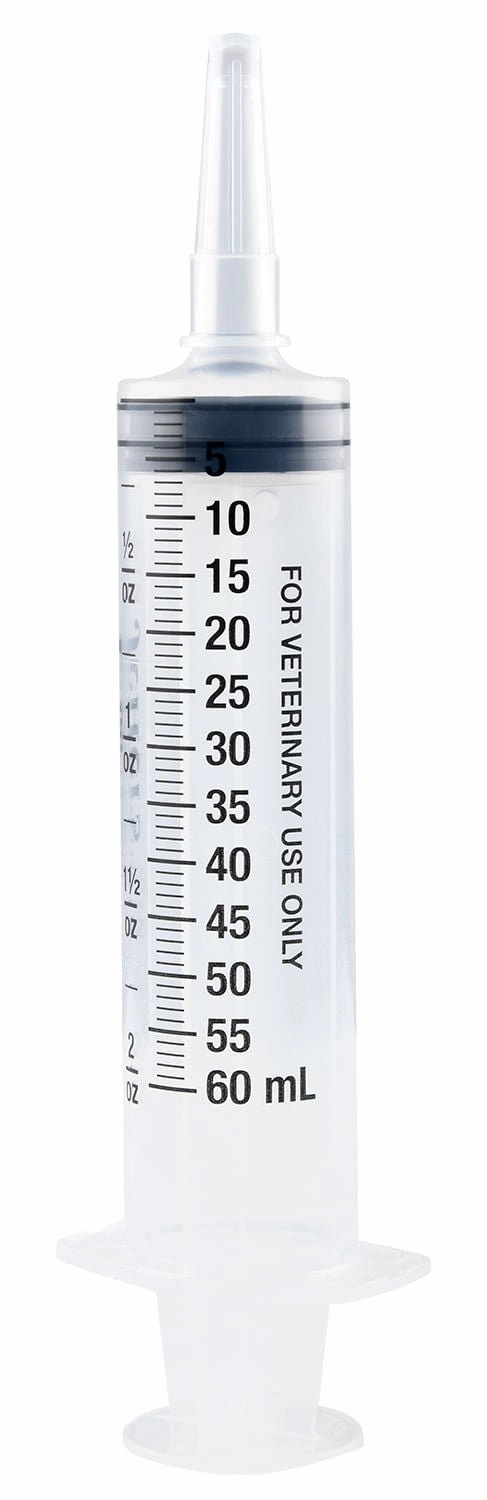 Jeffers Syringe with Catheter Tip