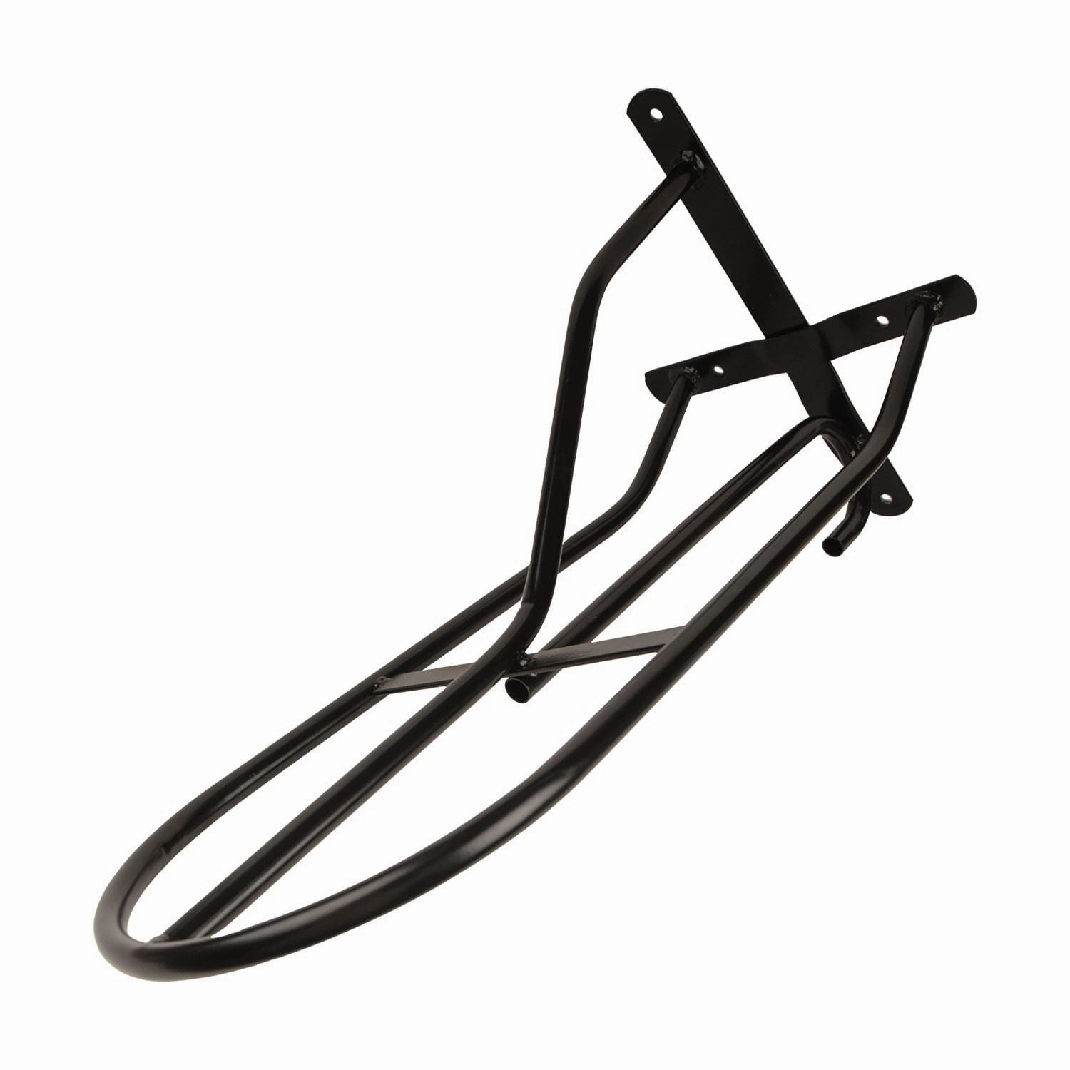 Jeffers Wall Mount English Saddle Rack with Tack Hook