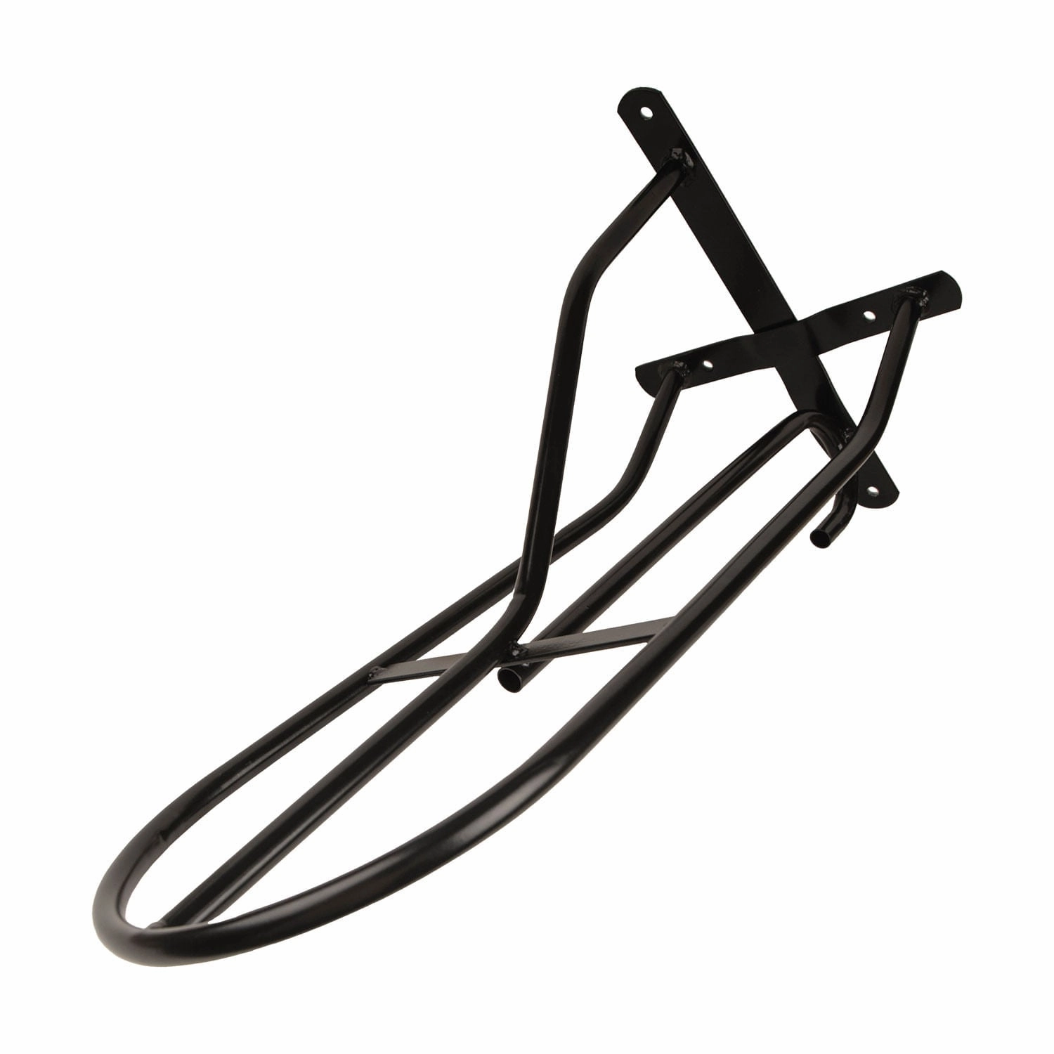 Jeffers Wall Mount English Saddle Rack with Tack Hook