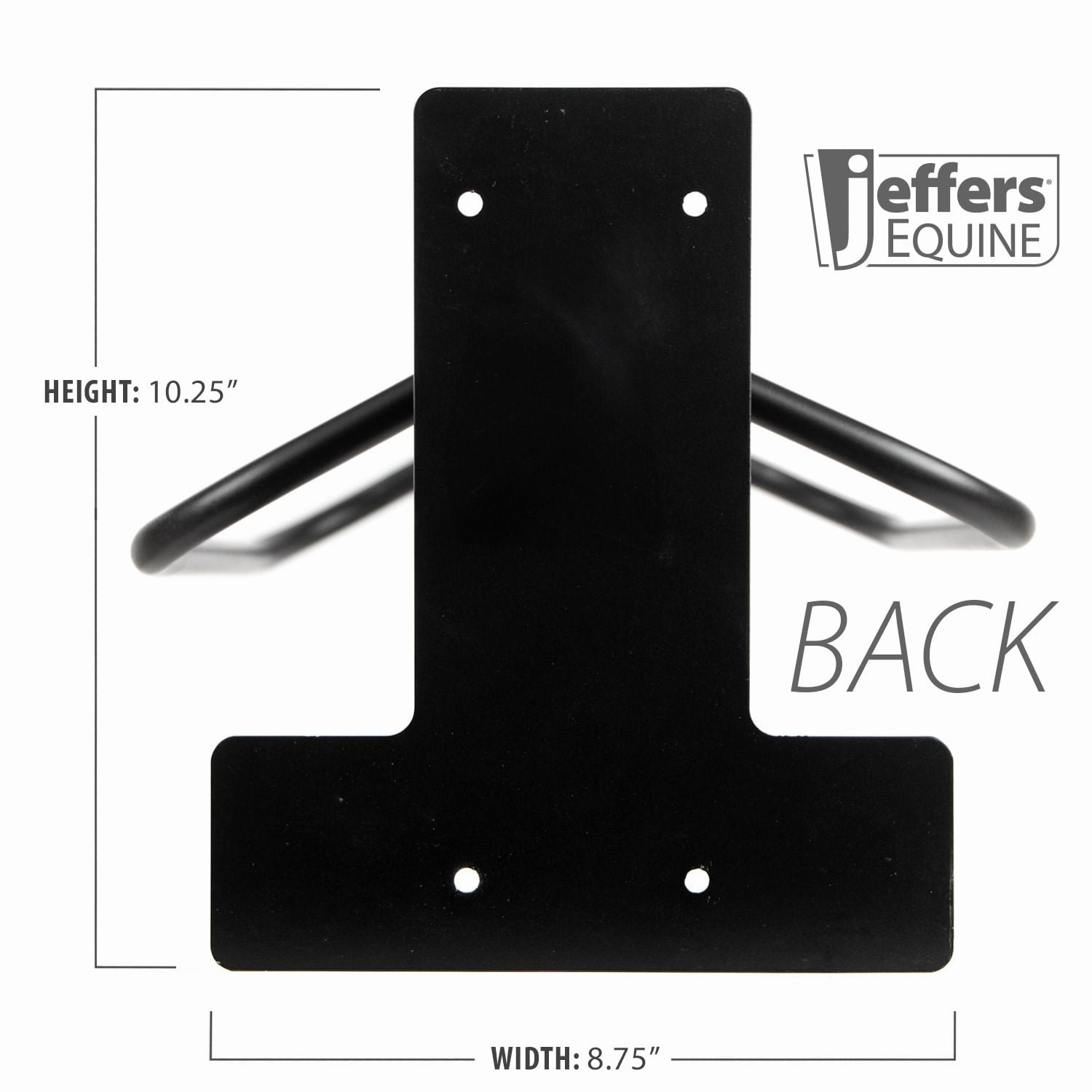 Jeffers Wall Saddle Rack with Saddle Pad Bars