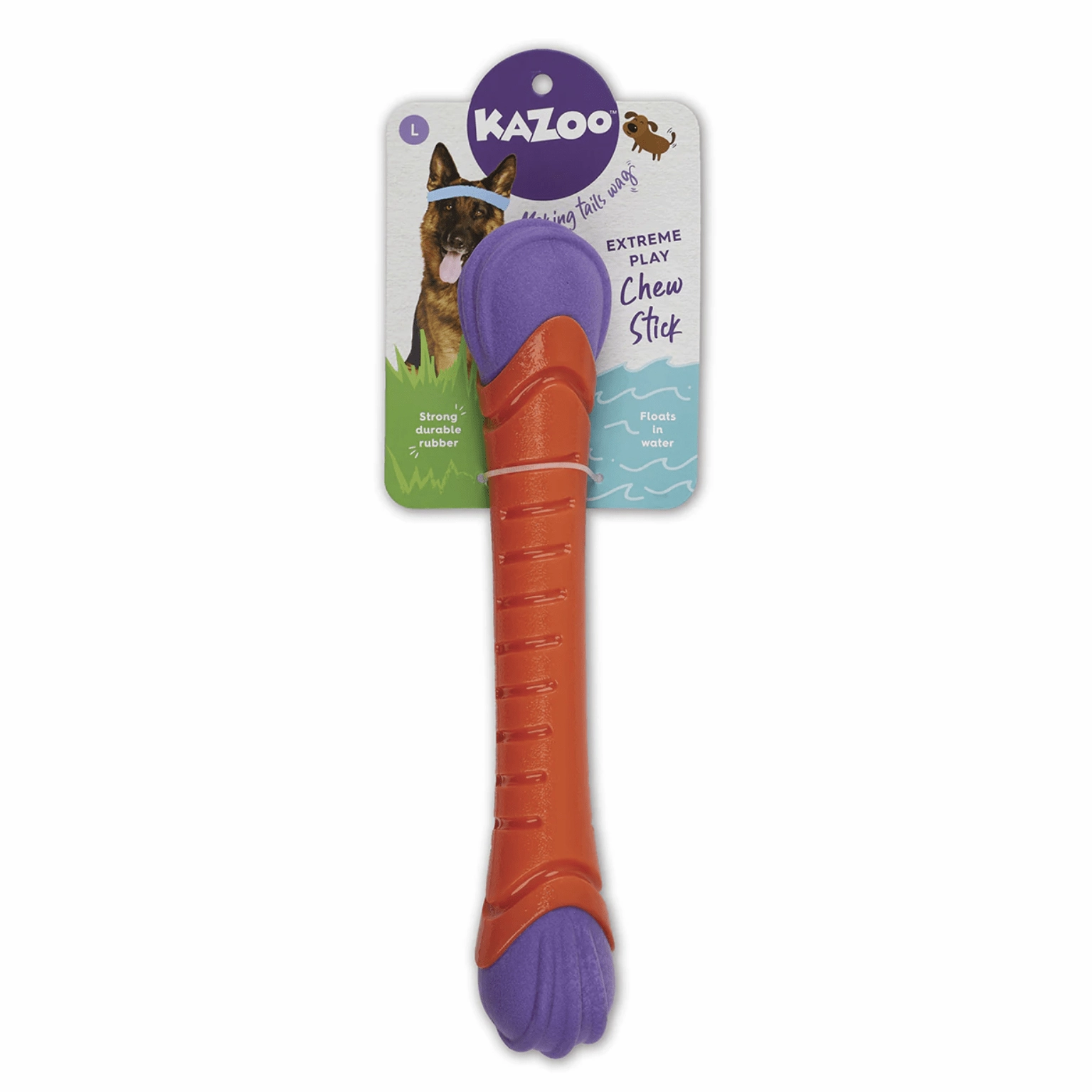 Kazoo Dog Toy Extreme Play Chew Stick