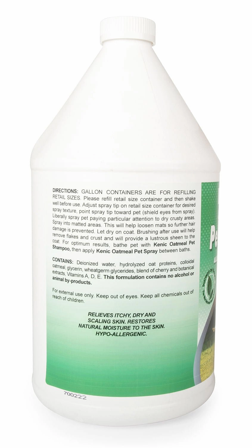 Kenic Oatmeal Pet Spray