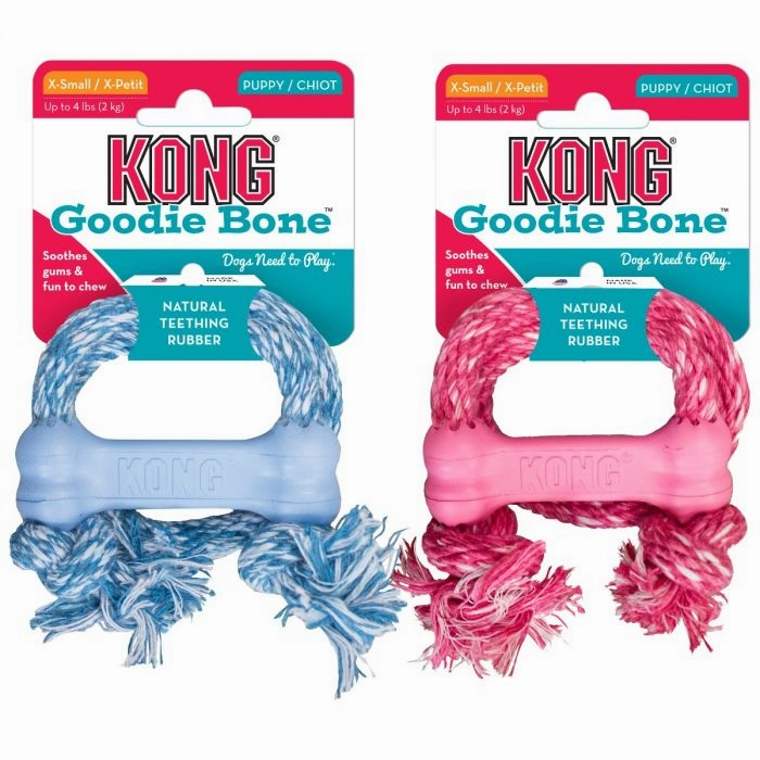 Kong Puppy Goodie Bone w/ Rope